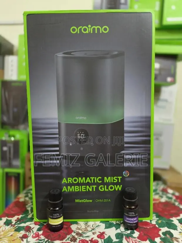 Oraimo MistGlow 3.2L Smart Humidifier LED Display 7-Color Light · Photo 1