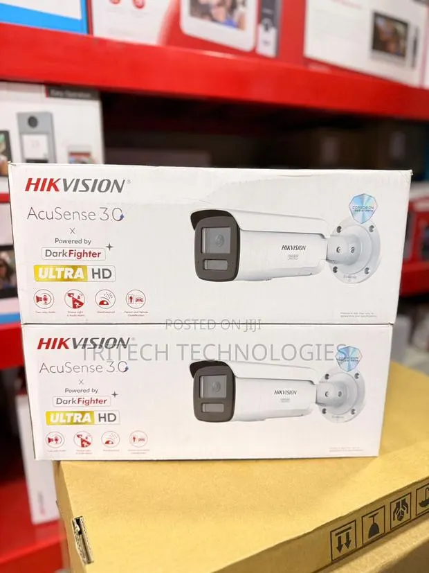 Hikvision 12mp Ds-2cd2t126g3-Is2uy/S(L)(Rb) Acusense Strobe Light Ip-C · Photo 1