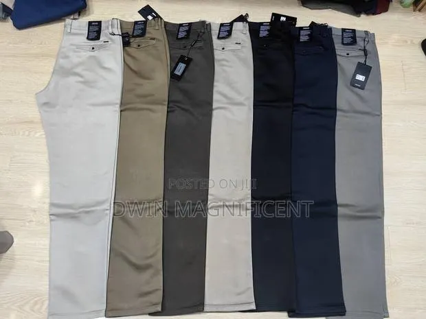 Men's Casual Chinos in Various Colors · Photo 1