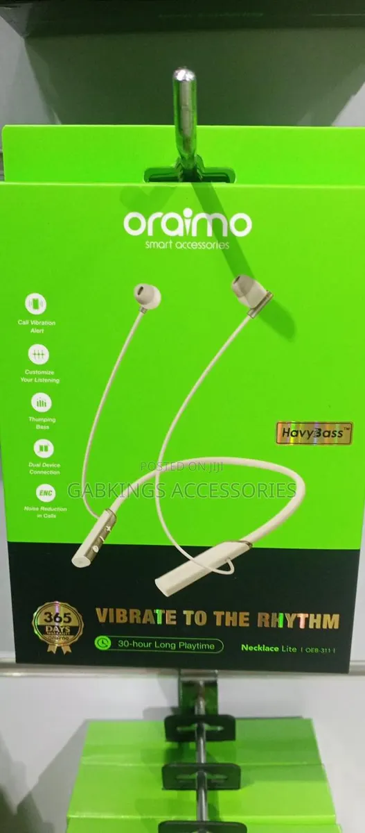 Oraimo Necklace Lite~ Wireless Call Vibration · Photo 1