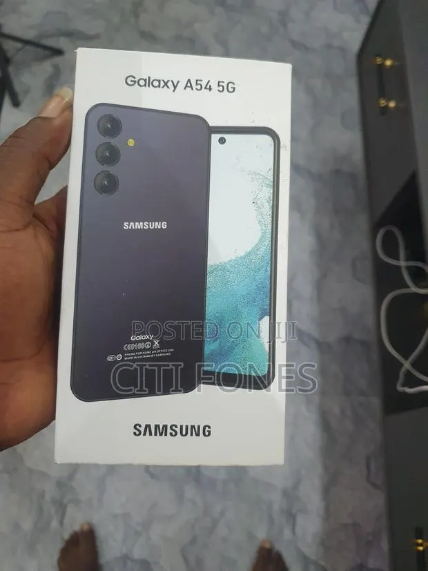 New Samsung Galaxy A54 5G 256 GB Black · Photo 1