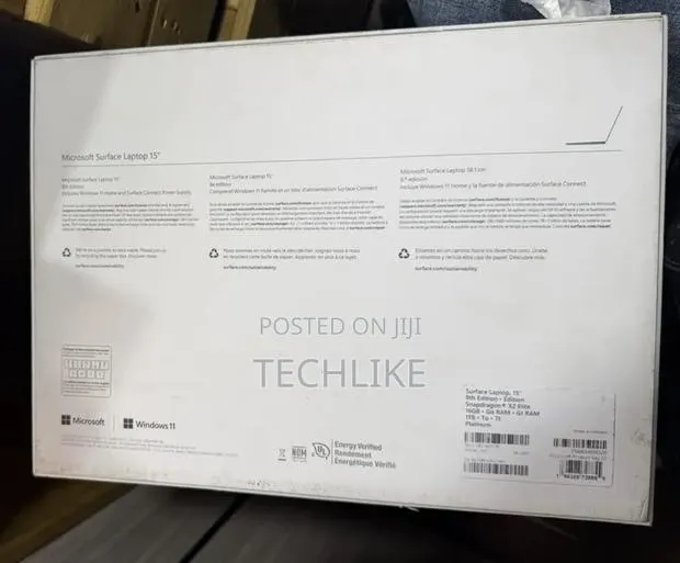 New Microsoft Surface Laptop 8 16GB Qualcomm Snapdragon X Elite SSD 1T · Photo 1