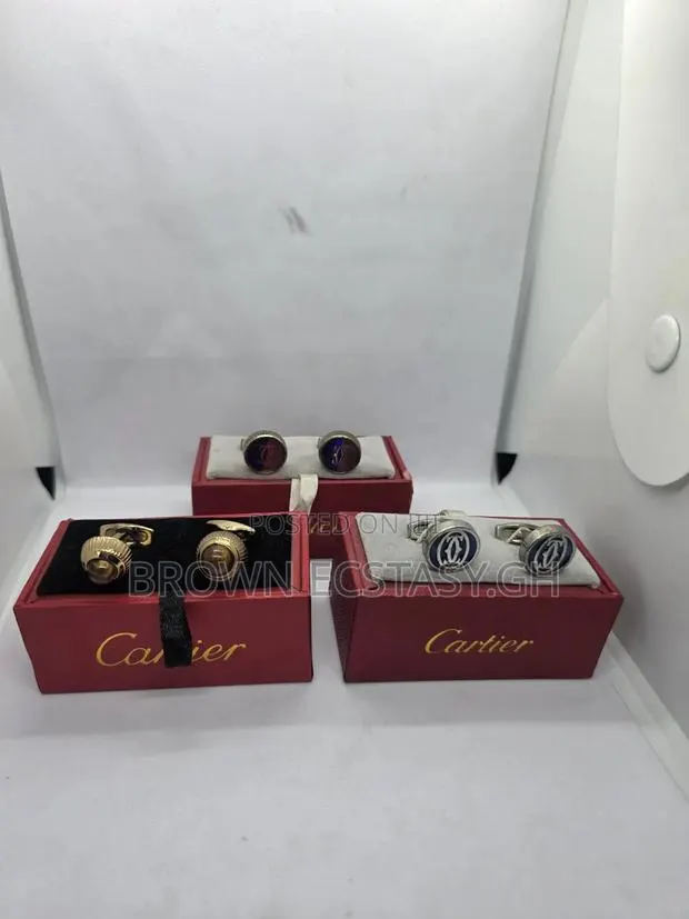 Cartier Cufflinks, Various Designs · Photo 1