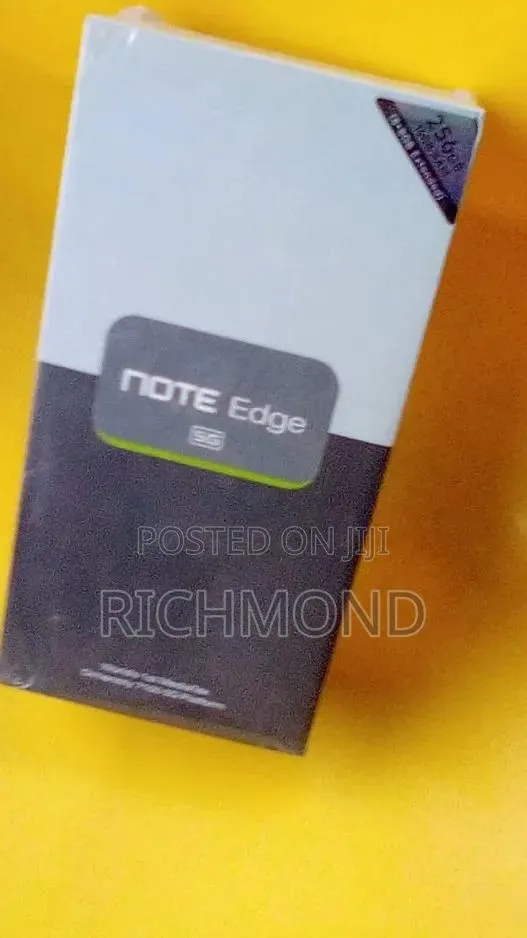 New Infinix Note Edge 256 GB Black · Photo 1