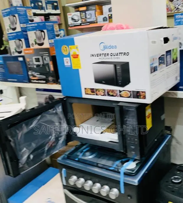 Perfect Grey Inverter Midea 30L Solo Microwave · Photo 1