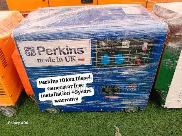 Hero Hatch Perkins Diesel Generator 10kva Silent · Photo 1