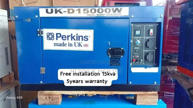 Perkins 15kva Diesel Generator Set – Built for Continuous Heavy-Duty · Photo 1