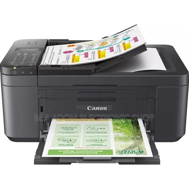 Canon 6 in 1 All in One Pixma Inkjet Printer (Copyprint Scan Wifi Adf · Photo 1