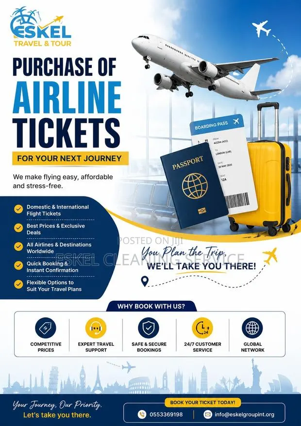 Airline Tickets Visa Assistance · Photo 1
