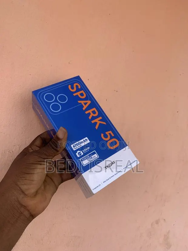 New Tecno Spark 50 128 GB Gray · Photo 1