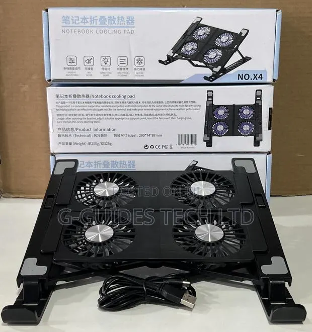 Laptop Notebook Cooling Pad (No.X4) · Photo 1