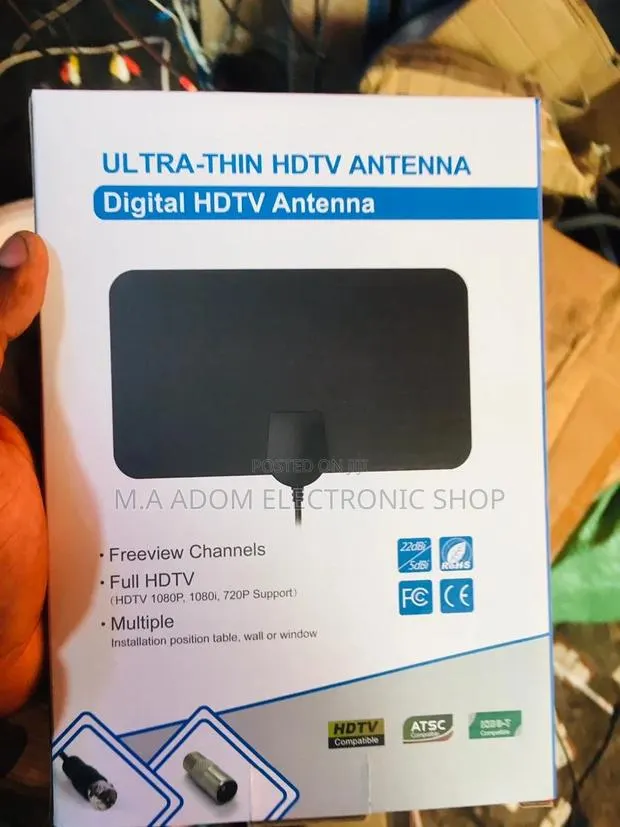 Ditch Cable, Embrace Free TV: Indoor Antenna With Booster · Photo 1
