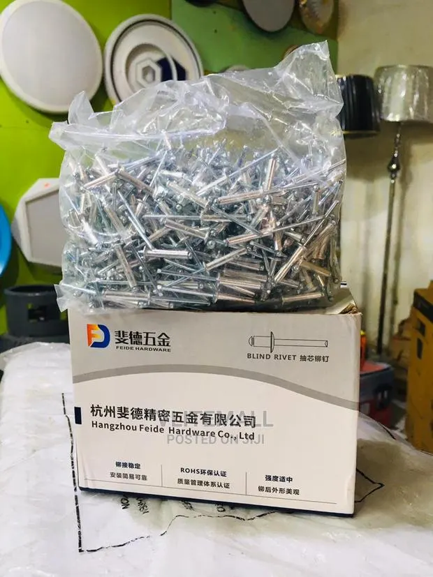 500pcs Aluminum Blind Rivets (4.0MMX19MM) · Photo 1