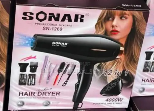 High Quality 12 in 1 Hair Dryer With Straightener Curler · Photo 1