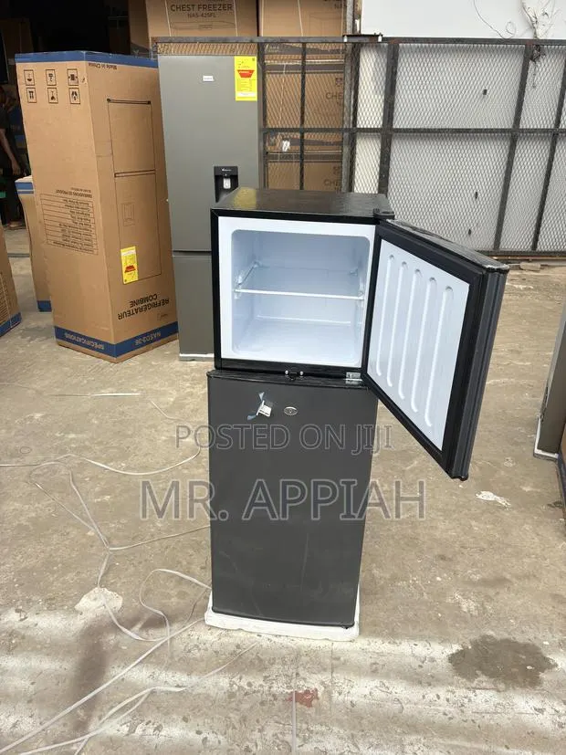 Premium Top Mount Nasco Fridge(NasF2-18fl)Silver. · Photo 1