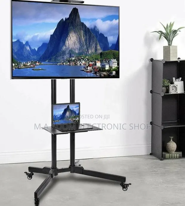 Very Durable Heavy Duty Mobile Tv Stand 32”-70” · Photo 1