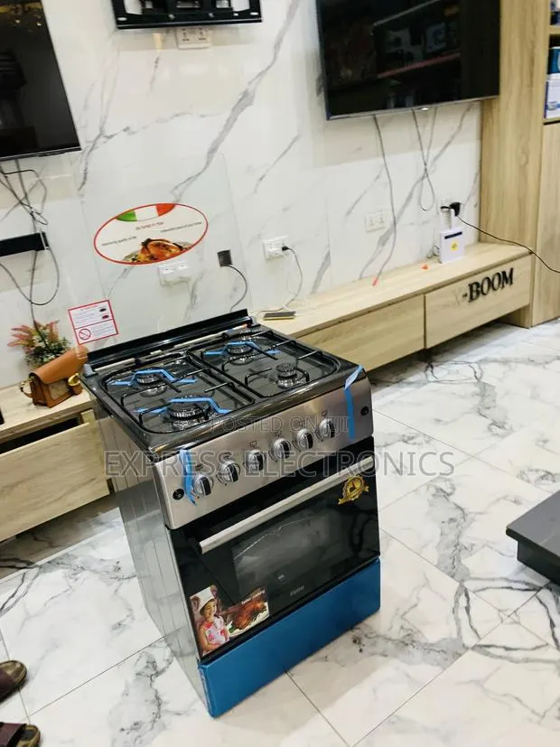 Zealous Sleek Gas Cooker Oven 4burner 60/60 New Line · Photo 1