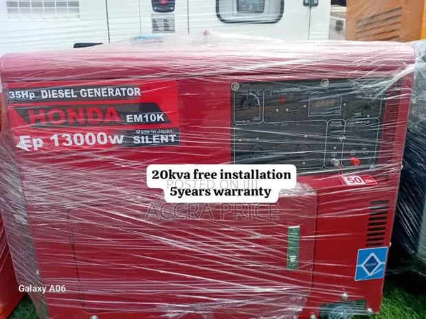 Electric Eclipse Honda 15kva Diesel Generator 15kva · Photo 1