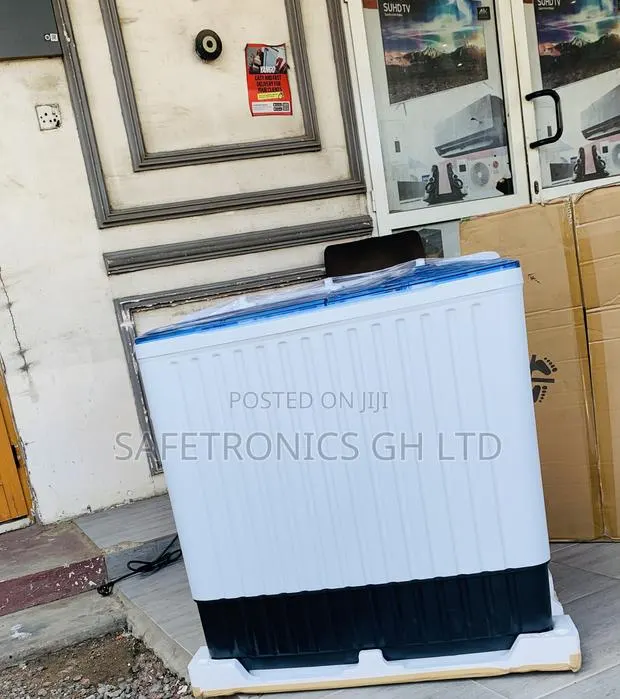 Get Accurate Nasco 10kg Semi-Automatic Washing Machine Twin-Tub · Photo 1