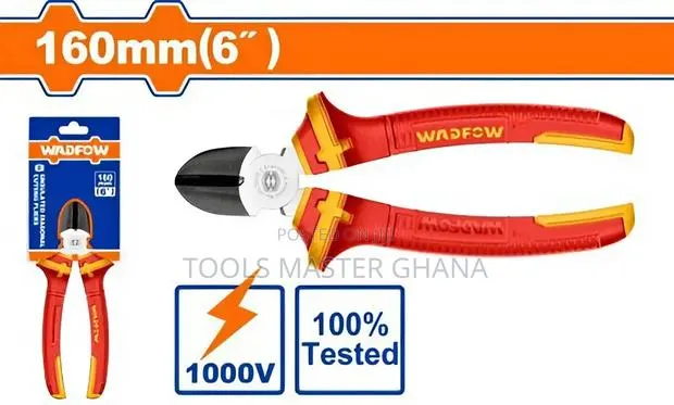 Insulated Diagonal Cutting Pliers - Wpl3936 · Photo 1
