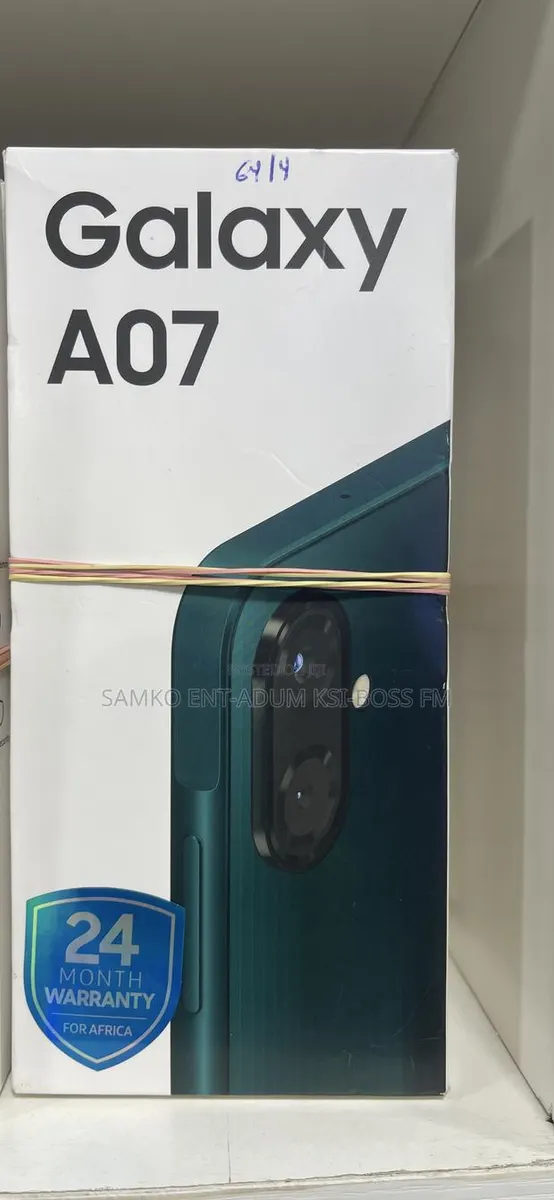 New Samsung Galaxy A07 4G 64 GB Black · Photo 1