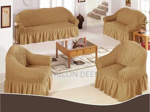 Protect and Beautify Your Sofa(Sold as a Set)Skirt Cover for Big Sofas · Photo 1