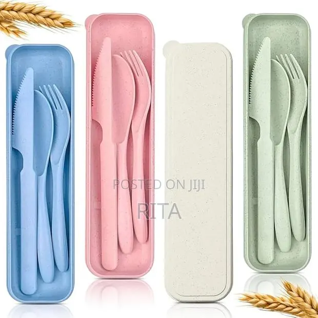 Kids Plastic Cutlery Set · Photo 1
