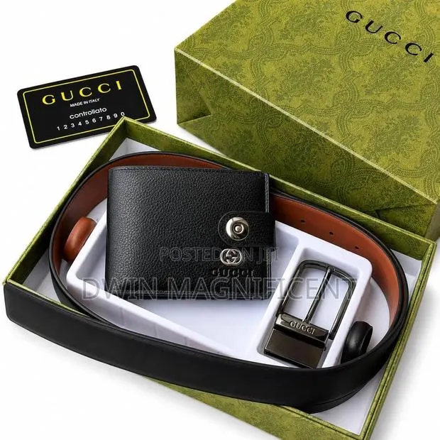 Special Gucci Wallet + Belt · Photo 1