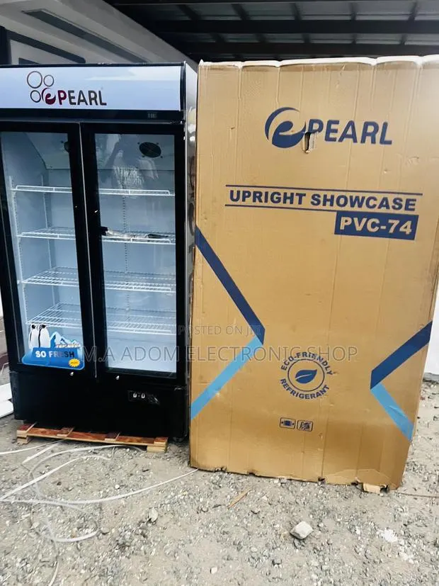 White Colour 600 Litres Pearl Fridge With Interior Led Light · Photo 1