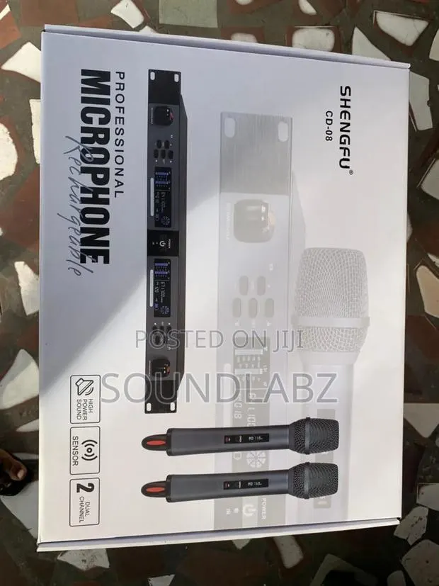 Shengfu Cd-08 Professional Rechargeable Microphone System. · Photo 1