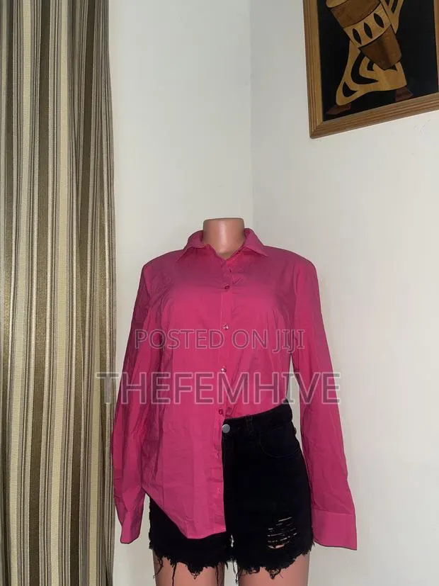 Pink Primark Long Sleeve Shirt Thrift · Photo 1