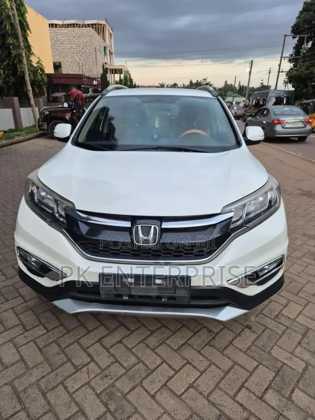 Honda CR-V 2016 White · Photo 1