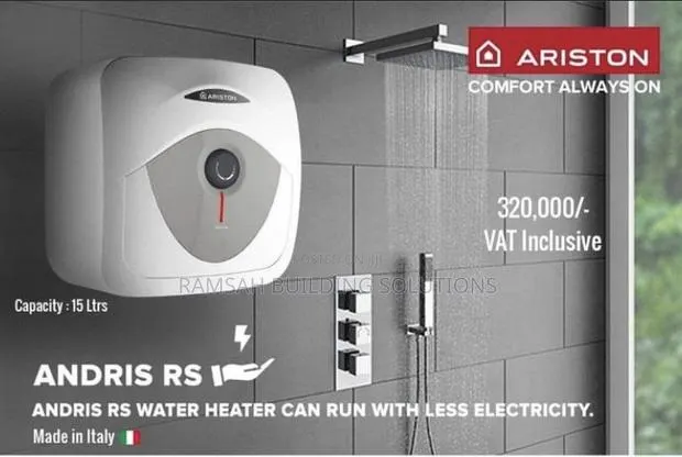 Ariston Water Heater – Reliable Hot Water With Italian Quality · Photo 1
