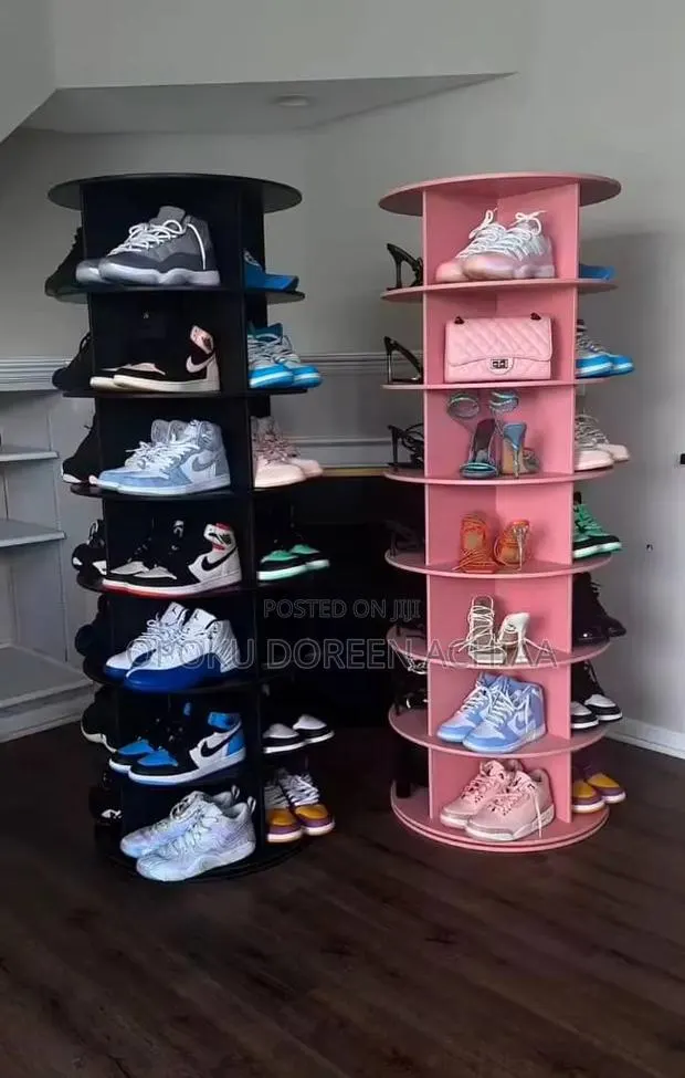 Rotating Multi Purpose Shoe Rack · Photo 1