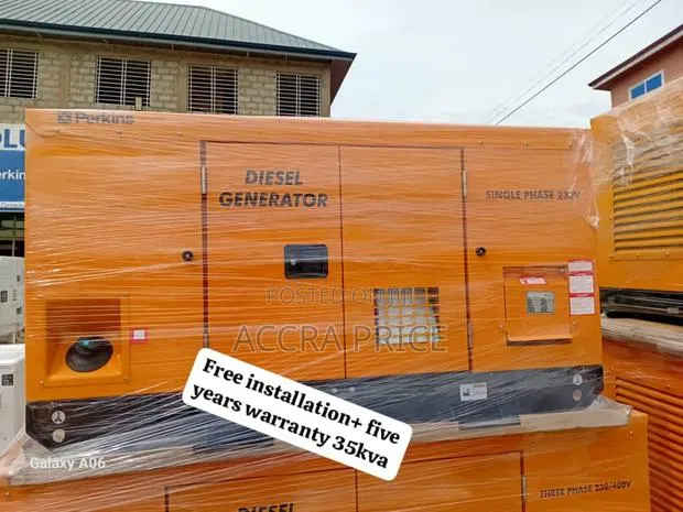 Well Circuited Perkins Diesel Generator 35kva Rated Diesel · Photo 1