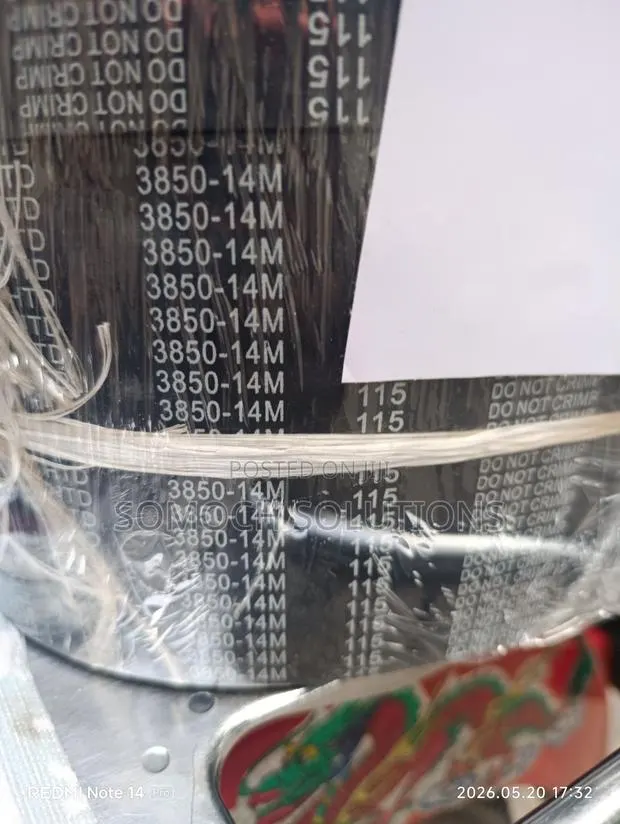 Industrial Timing Belt 3850-14m – Heavy Duty Power Transmission Belt · Photo 1