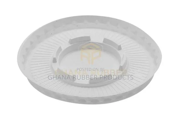 Flat Lids With No Hole Large Size (White) (1600pcs) · Photo 1
