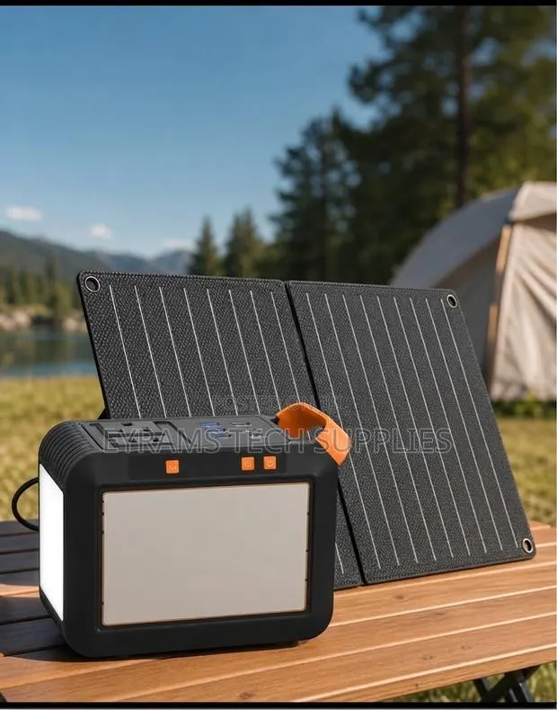 111Wh Solar Generator With 30W Panel Kit Portable Power Station 120W · Photo 1