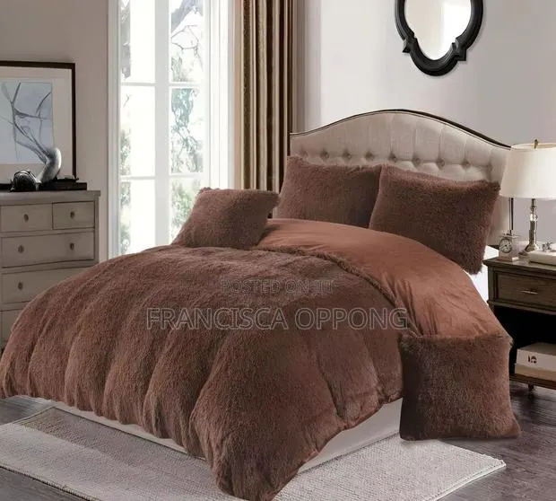Luxury Ultra Soft Fluffy Duvet Set(Available in Diff Colors · Photo 1