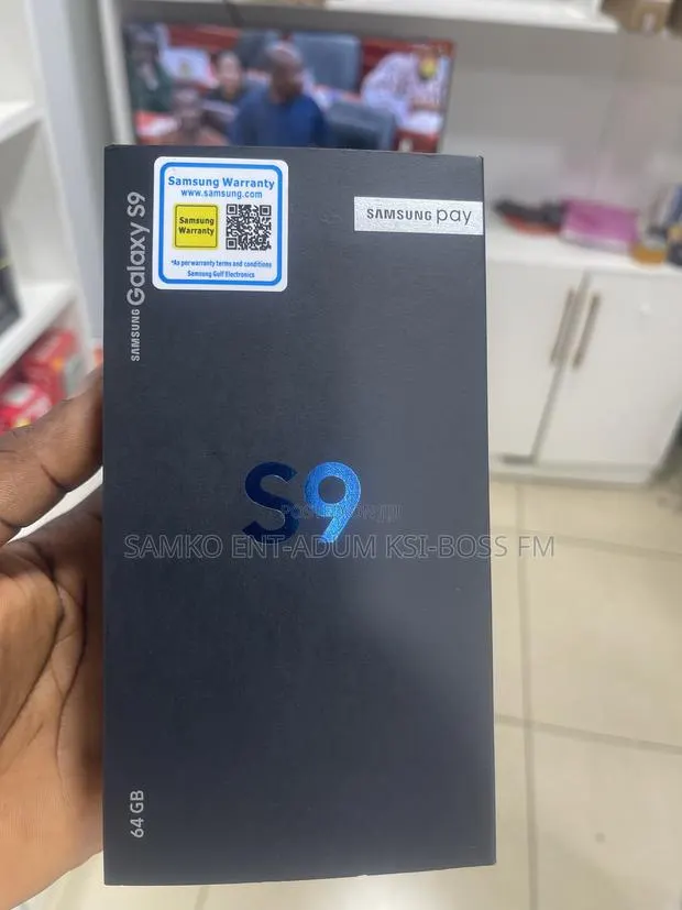 New Samsung Galaxy S9 64 GB Black · Photo 1