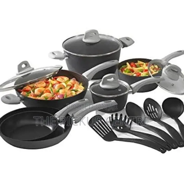 Bialetti Simply Italian 15 Piece Aluminum Non-Stick Set . · Photo 1