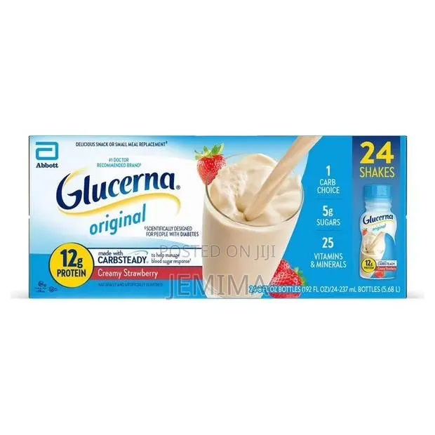 Glucerna 12g Protein Shake, Creamy Strawberry 8 Fl. Oz., 24 Pk. · Photo 1