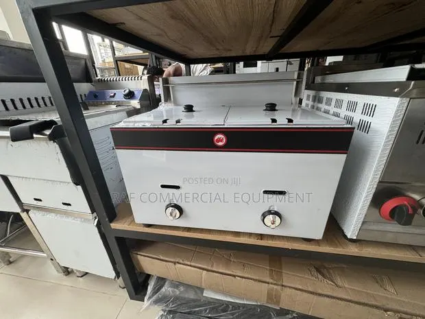 Double Fryer Gas Tabletop 16l · Photo 1