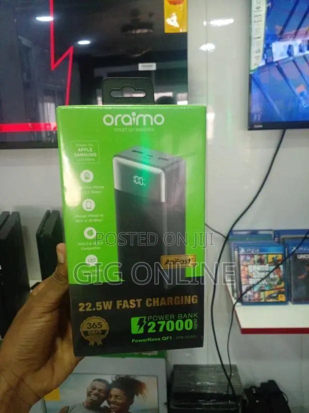 Oraimo 22.5W Portable Charger · Photo 1