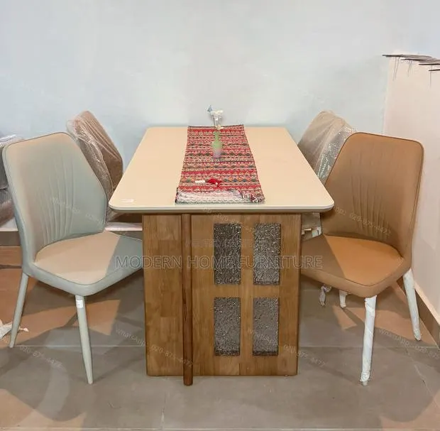 Premium Solid Wood Dining Table | 100% Imported | Rare Stock · Photo 1