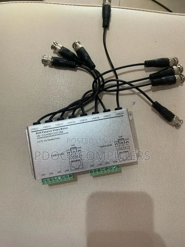 8-Channel Utp Rj45 Passive Video Balun Transceiver · Photo 1