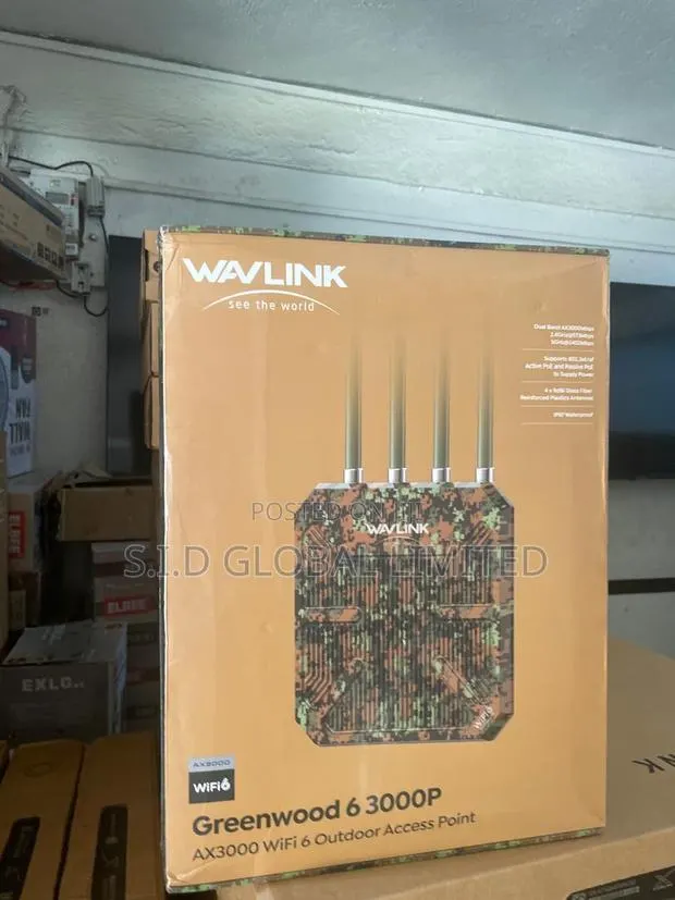 4-in-1 Outdoor Wifi Solution: Wavlink Greenwood 6000p Router/Ap/Mesh · Photo 1