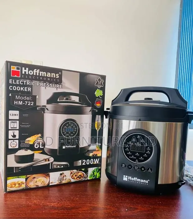 Hoffman 8 Liters Electric Pressure Cooker 1300w · Photo 1