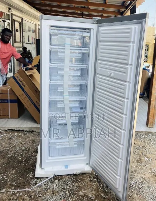 Super Classic Nasco Nasd1-33 1 Door Upright Standing Freezer(Gray) · Photo 1