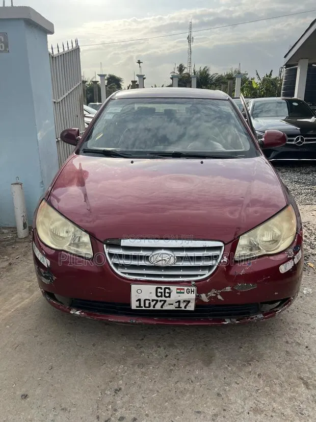 Hyundai Elantra 2010 Red · Photo 1